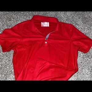 Oobe Chick Fil A Polo Uniform Shirt